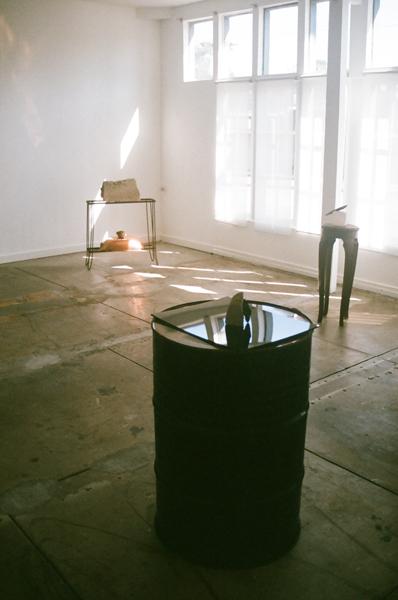 We steal by line and level, 2013, (installation view)